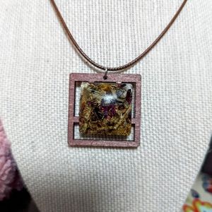 Gypsy herb pendant necklace